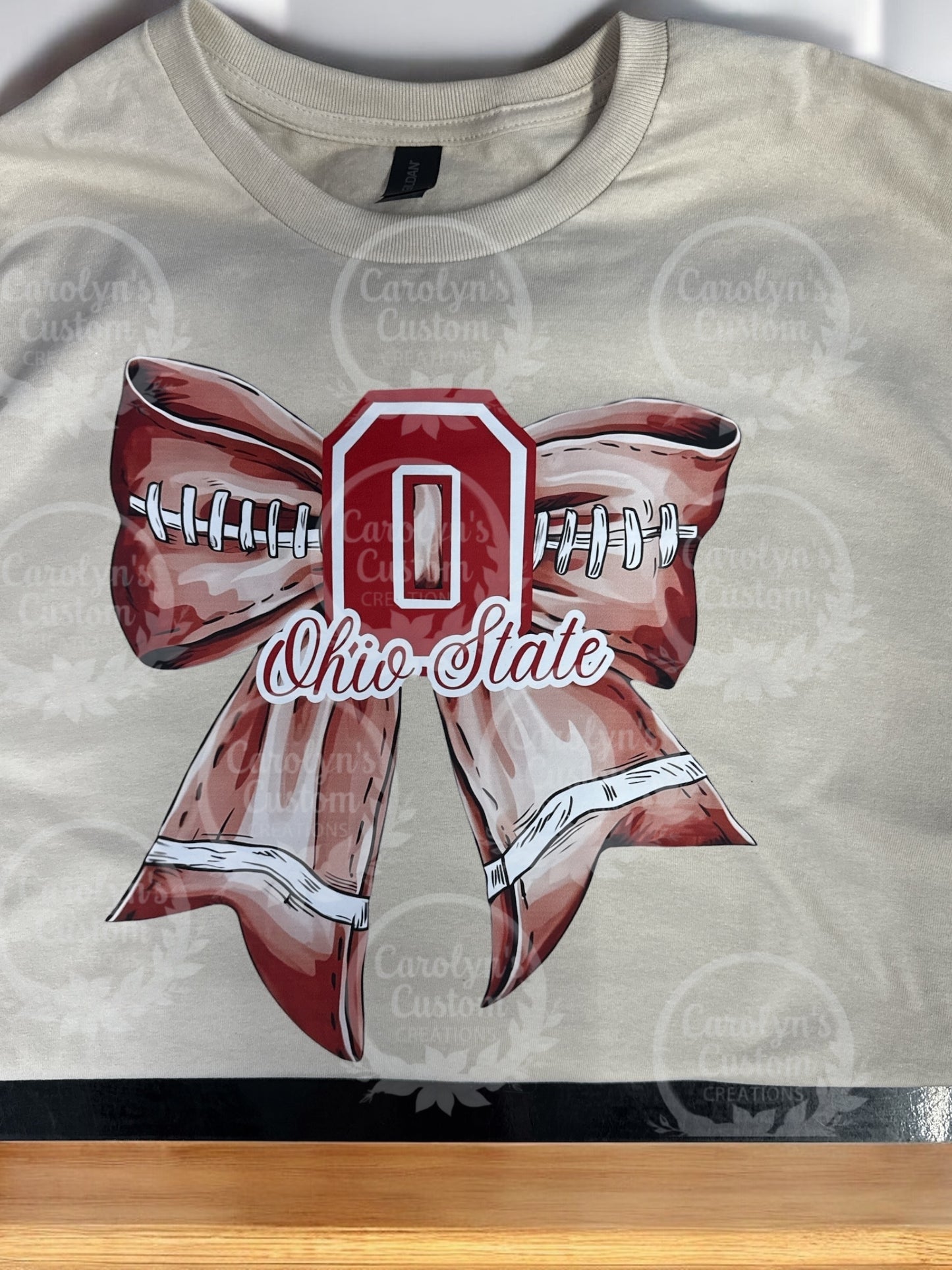 Ohio state big bow T-shirt