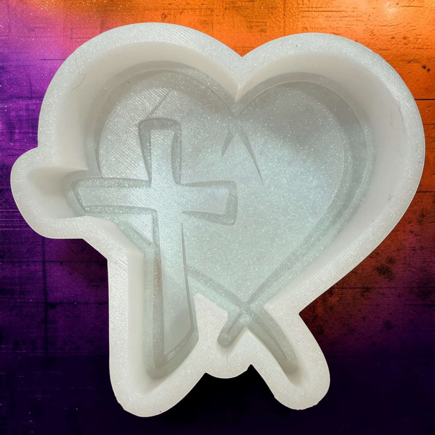 Heart and cross