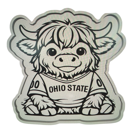 OHIO STATE HIGHLAND COW FRESHIE MOLD